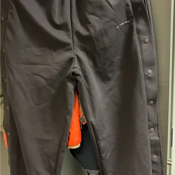 SKIMS Nike Brown Snap away Sweatpants Sz S - Picture 2 of 8